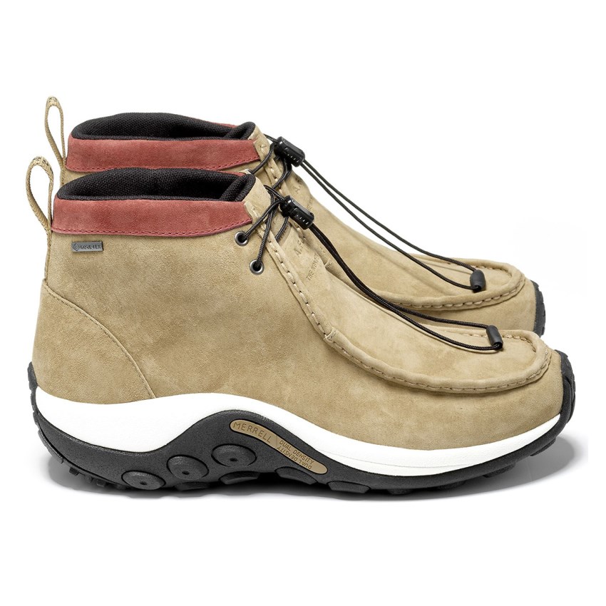 Bottes Merrell A.Four Jungle Chukka GORE-TEX Marron Clair Femme | U.K.QTMV